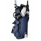 Black Swish golf ball cleaner on golf bag