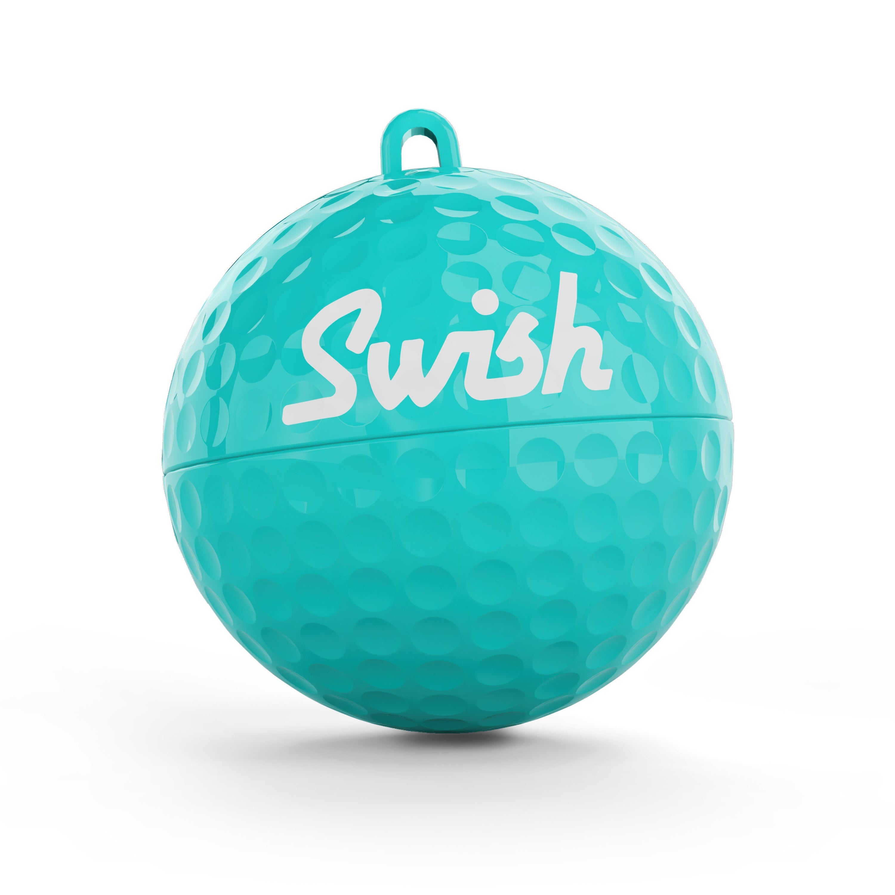 Swish 80mm portable golf ball cleaner - Teal