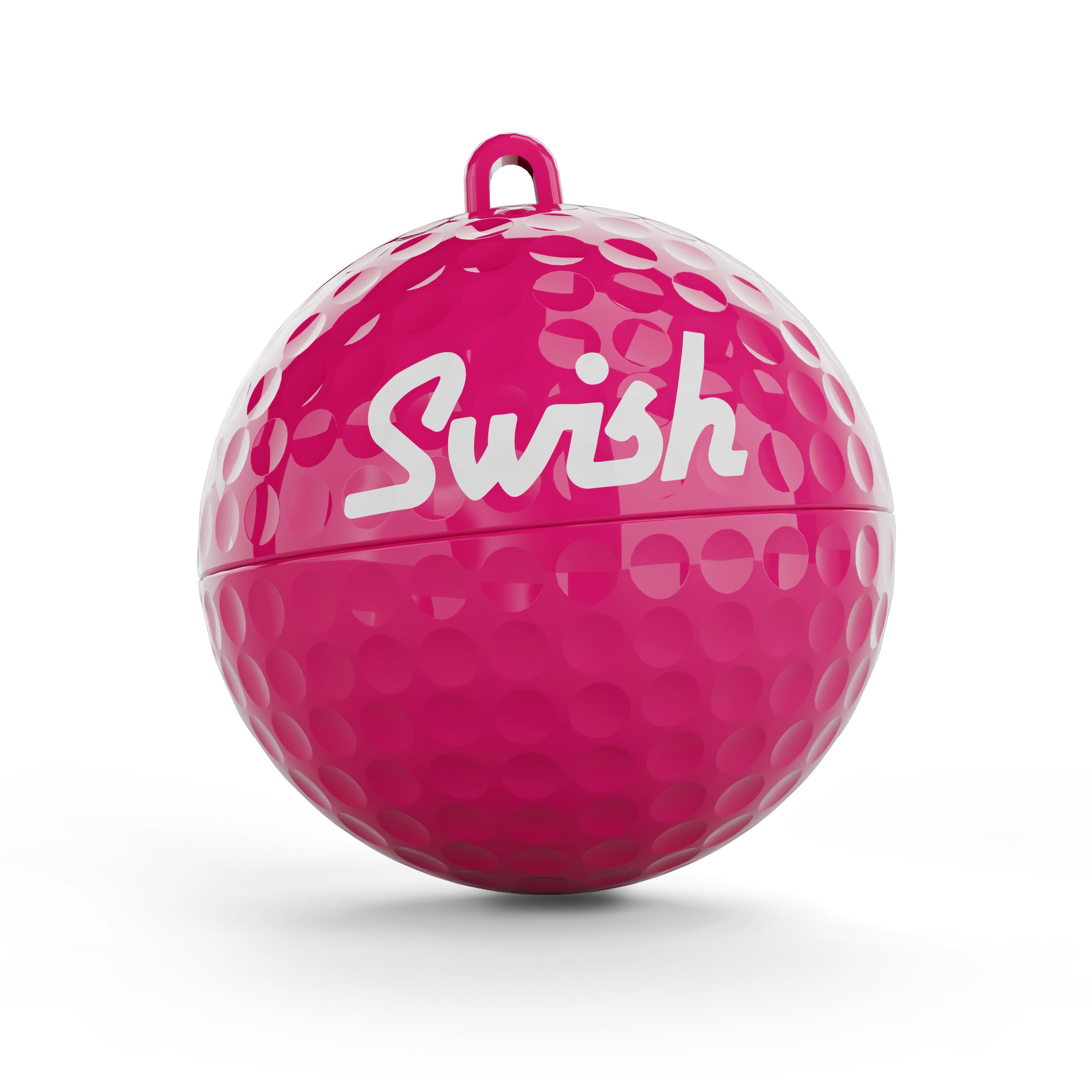 Swish 80mm portable golf ball cleaner - Pink